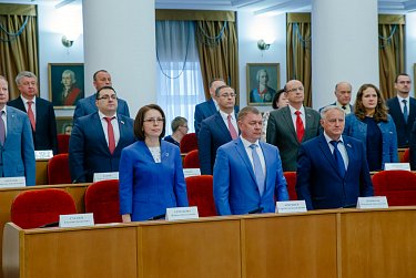 Парламент региона провел очередное заседание